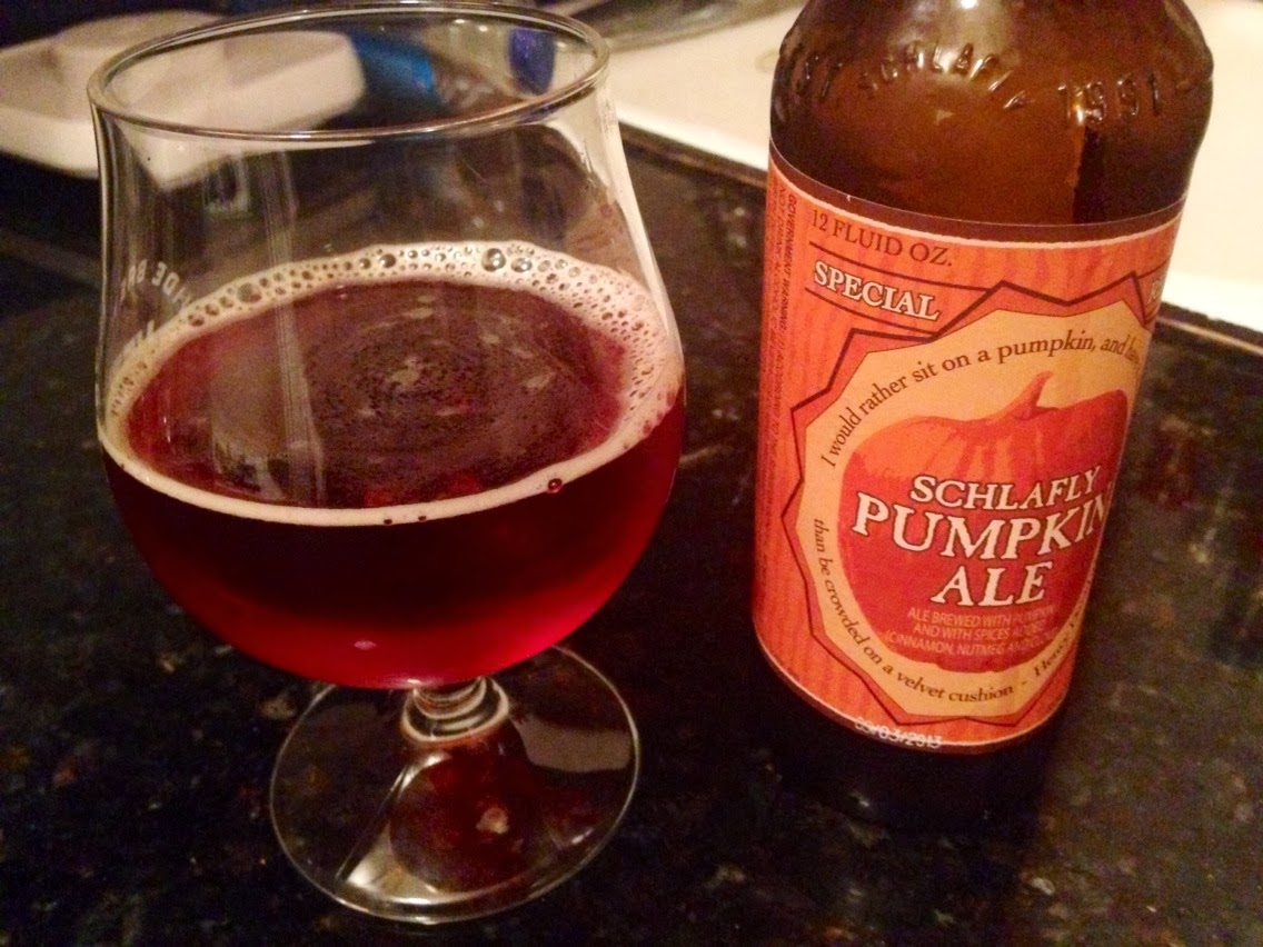 New Brew Friday Schlafly Pumpkin Ale