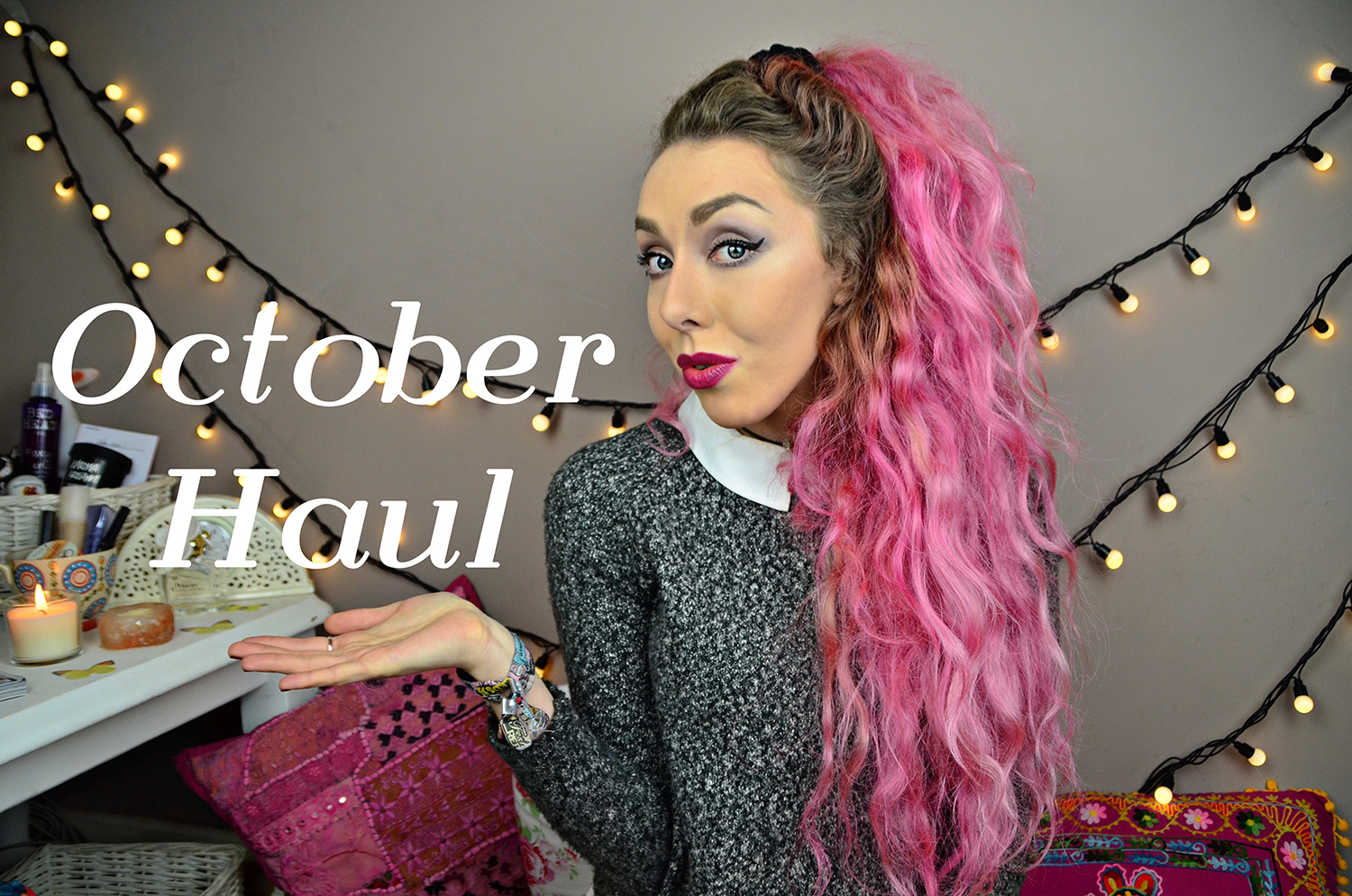 Stephi LaReine// UK Fashion & Lifestyle Blogger, First Youtube Video, October Haul, Boohoo, Quiz, New Look, Primark, Pink Hair