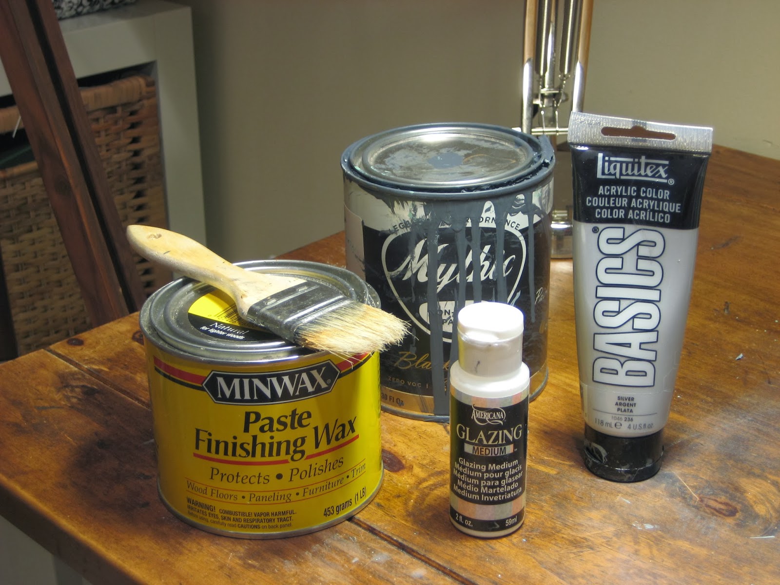 Salt Marsh Cottage Faux Zinc TabletopSuper Easy Tutorial