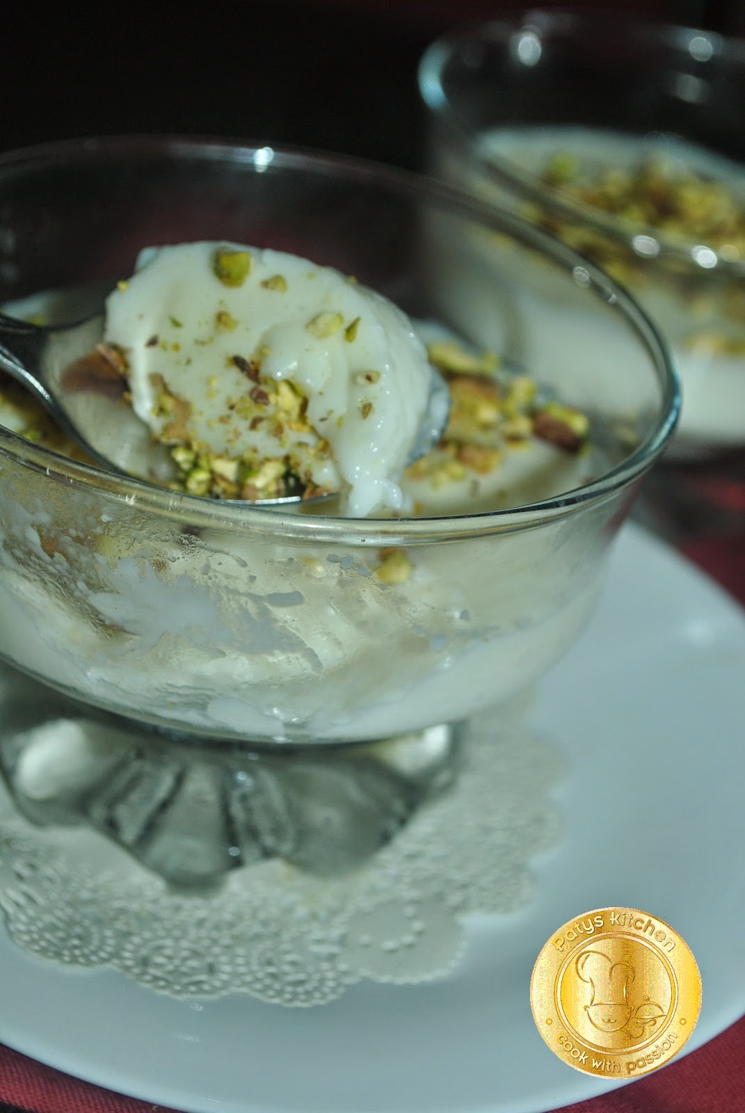 PATYSKITCHEN MEHALABEYA EGYPTIAN MILK CUSTARD