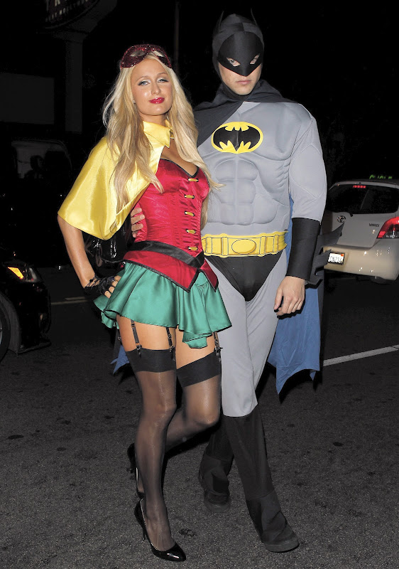 Paris Hilton Halloween costume 2012
