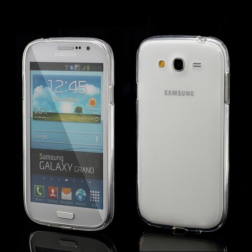 Frosted TPU Jelly Case for Samsung Galaxy Grand I9080 Grand Duos I9082 - Transparent Frosted TPU Jelly Case for Samsung Galaxy Grand I9080 Grand Duos I9082 - Transparent