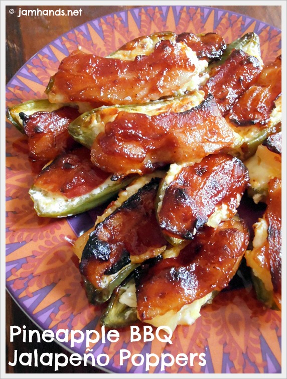 Jam Hands Pineapple BBQ Jalapeño Poppers