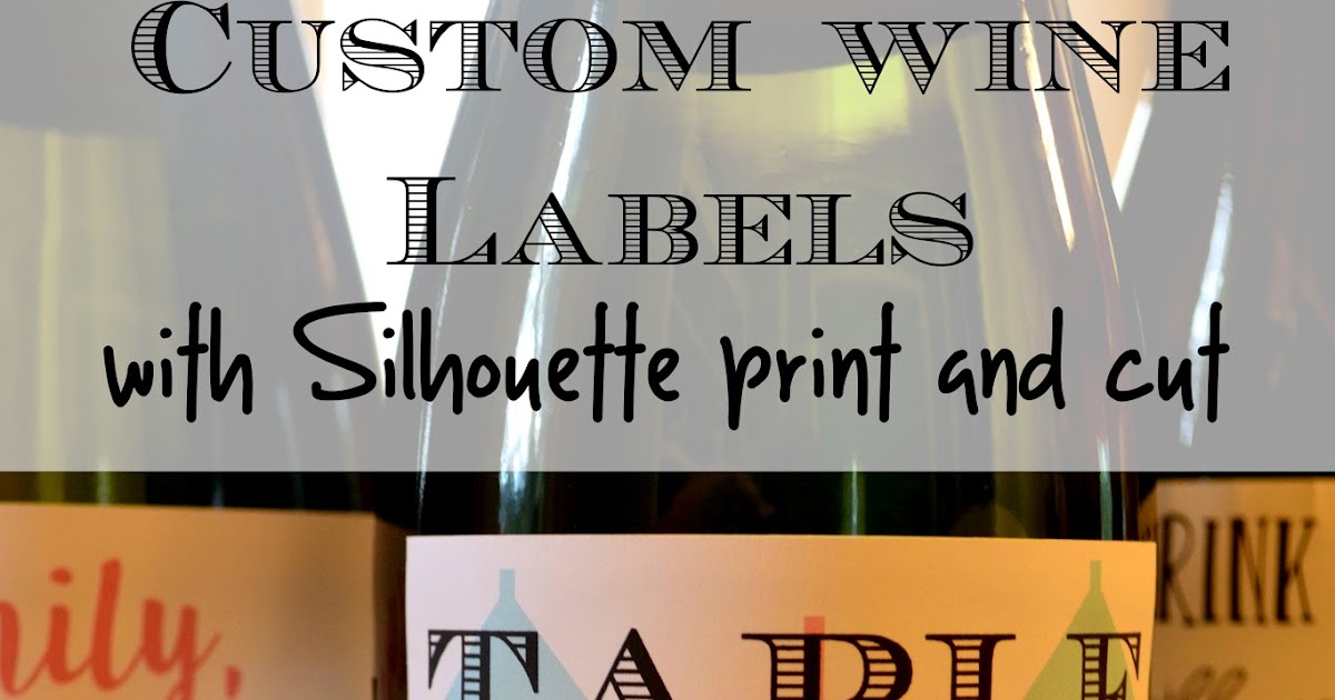 Our House in the Middle of Our Street Custom Wine Labels Using