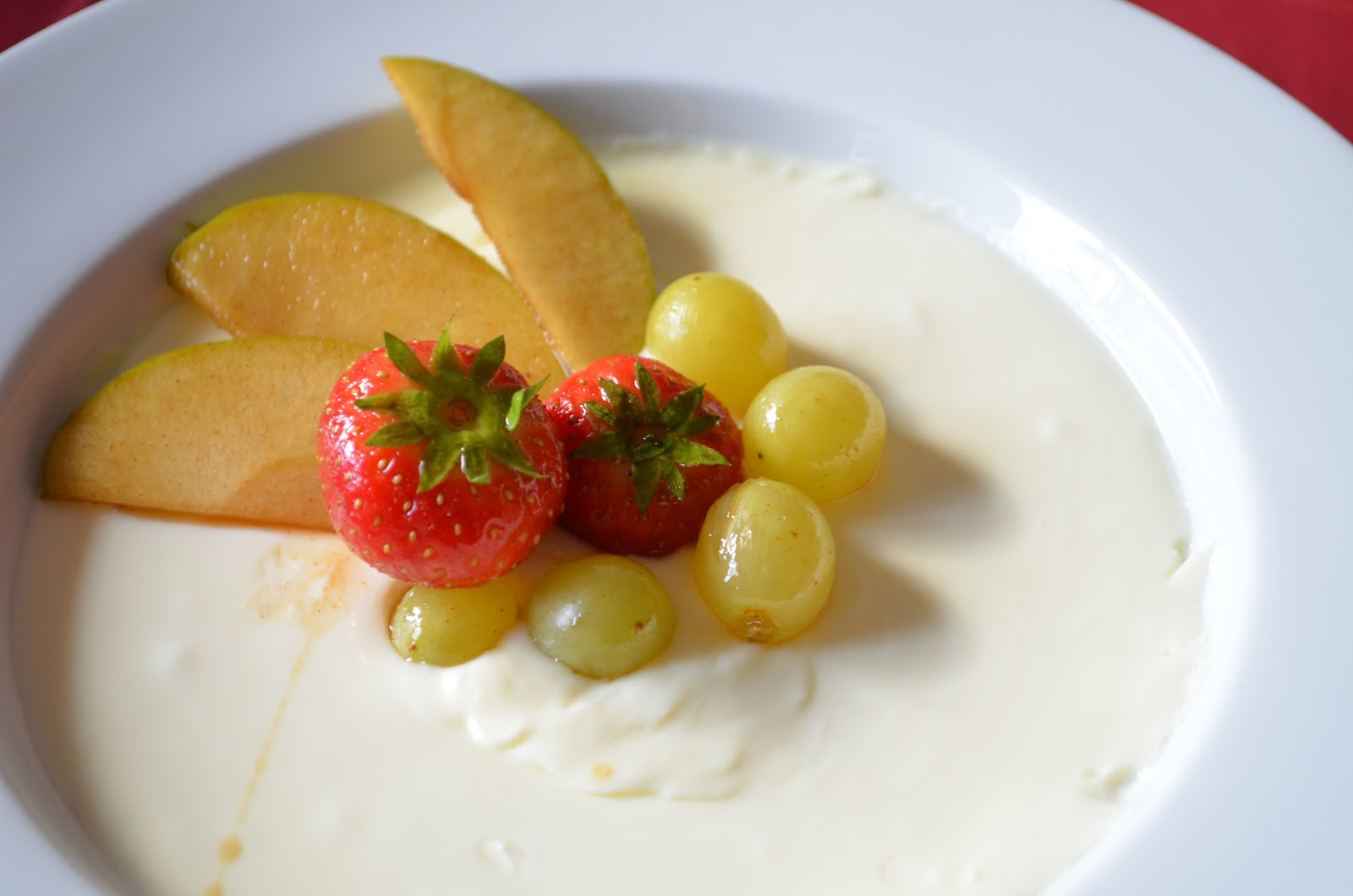 13 Secret Sauce Baked Yogurt with Spiced Fresh Fruit