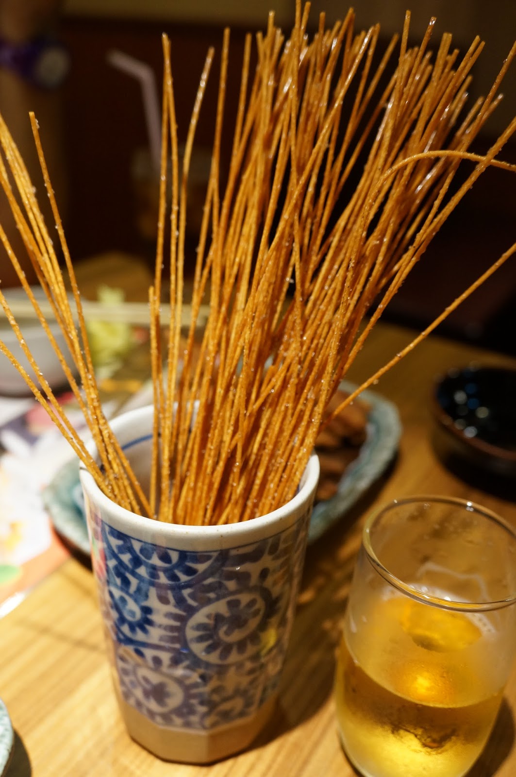 Yokosuka Food Corner Blue Street and Beyond kari kari pasta (deep