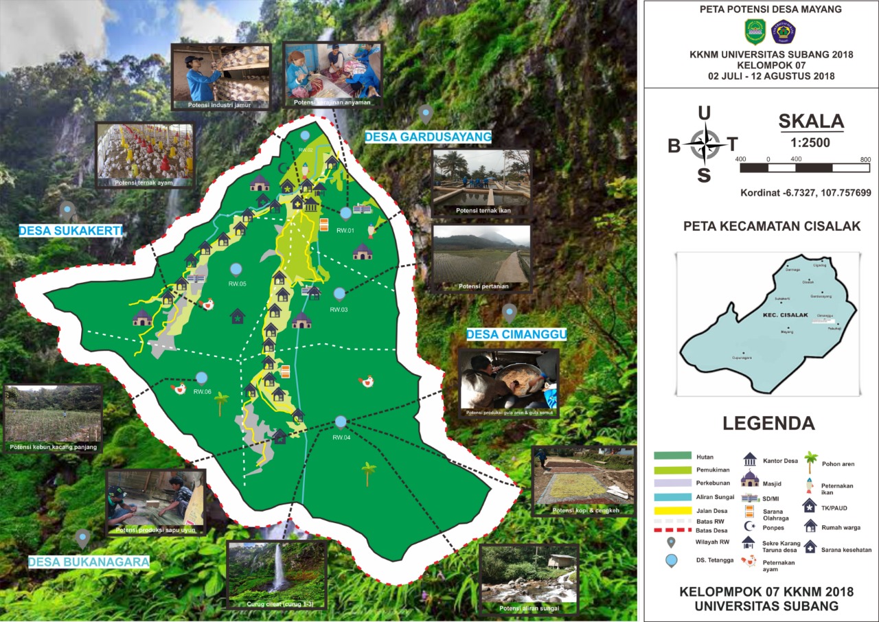 Peta Potensi Desa Mayang
