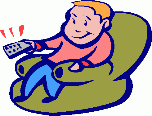 Watch Television Cartoon