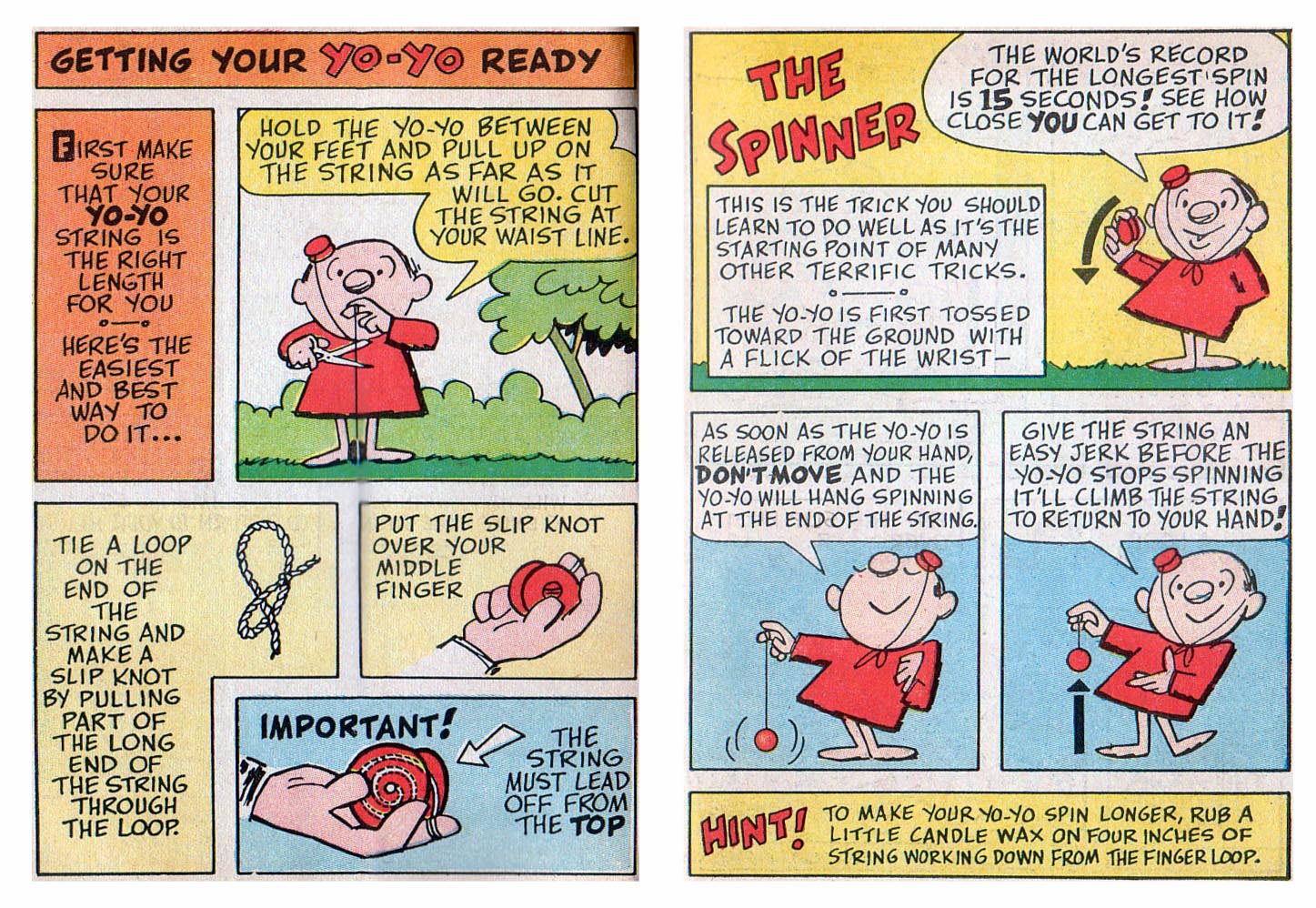 and everything else too Duncan YoYo Tricks '62