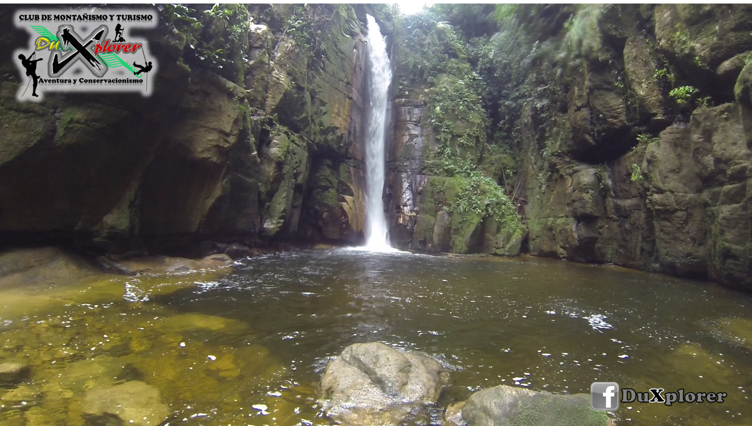 Cascada II - Quebrada Cueva de Lobo - La Fundación - Uribante - Táchira