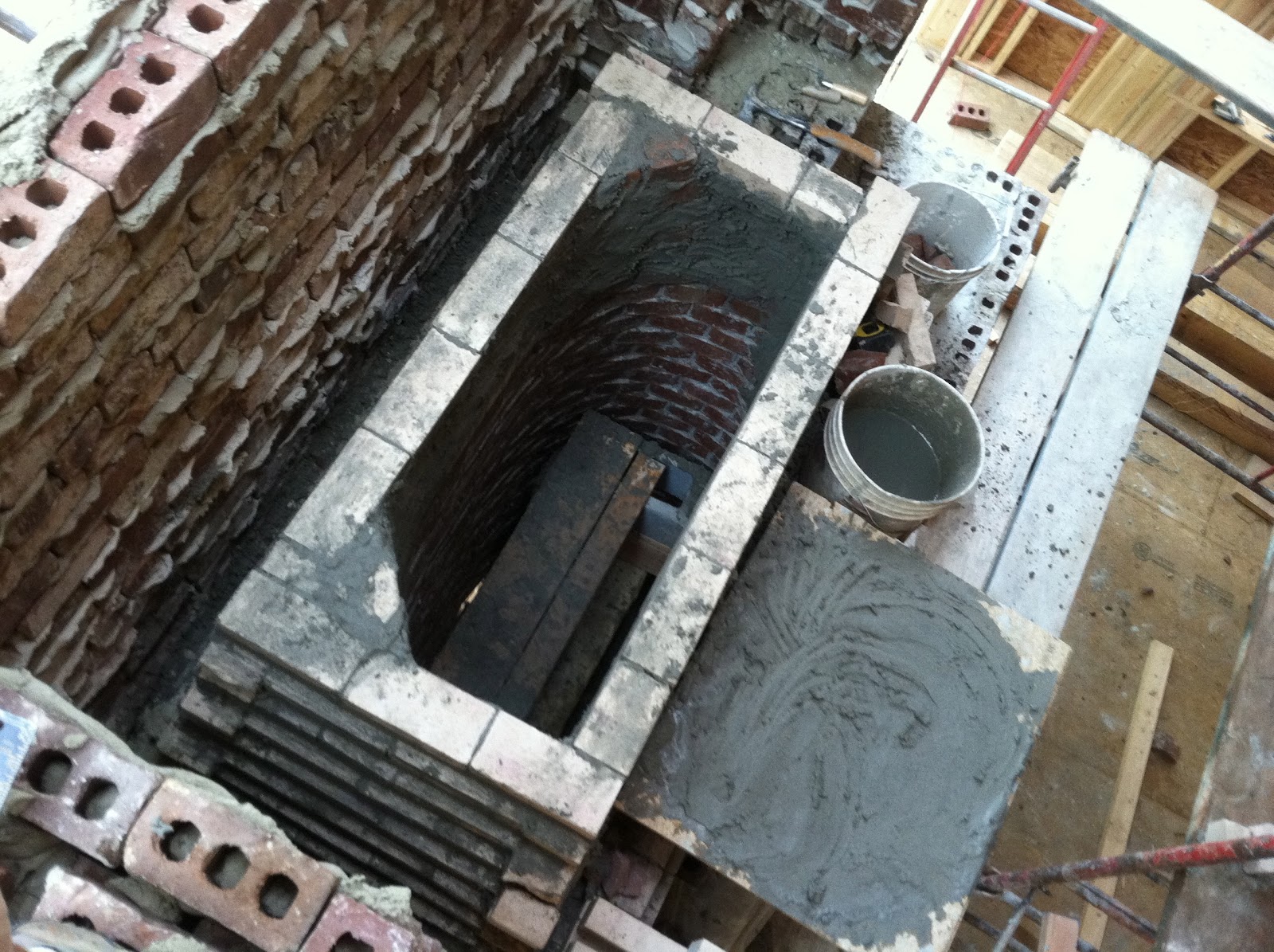 Chapman Architecture The Daulton House Betts Fireplace and Chimney