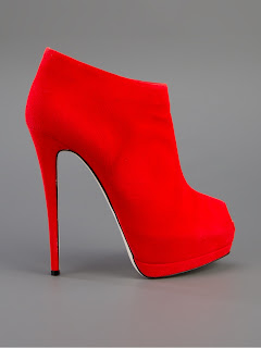 botines rojo Giuseppe Zanotti