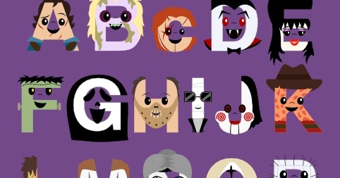 Mike BaBoon Design: The Horror Icon Alphabet