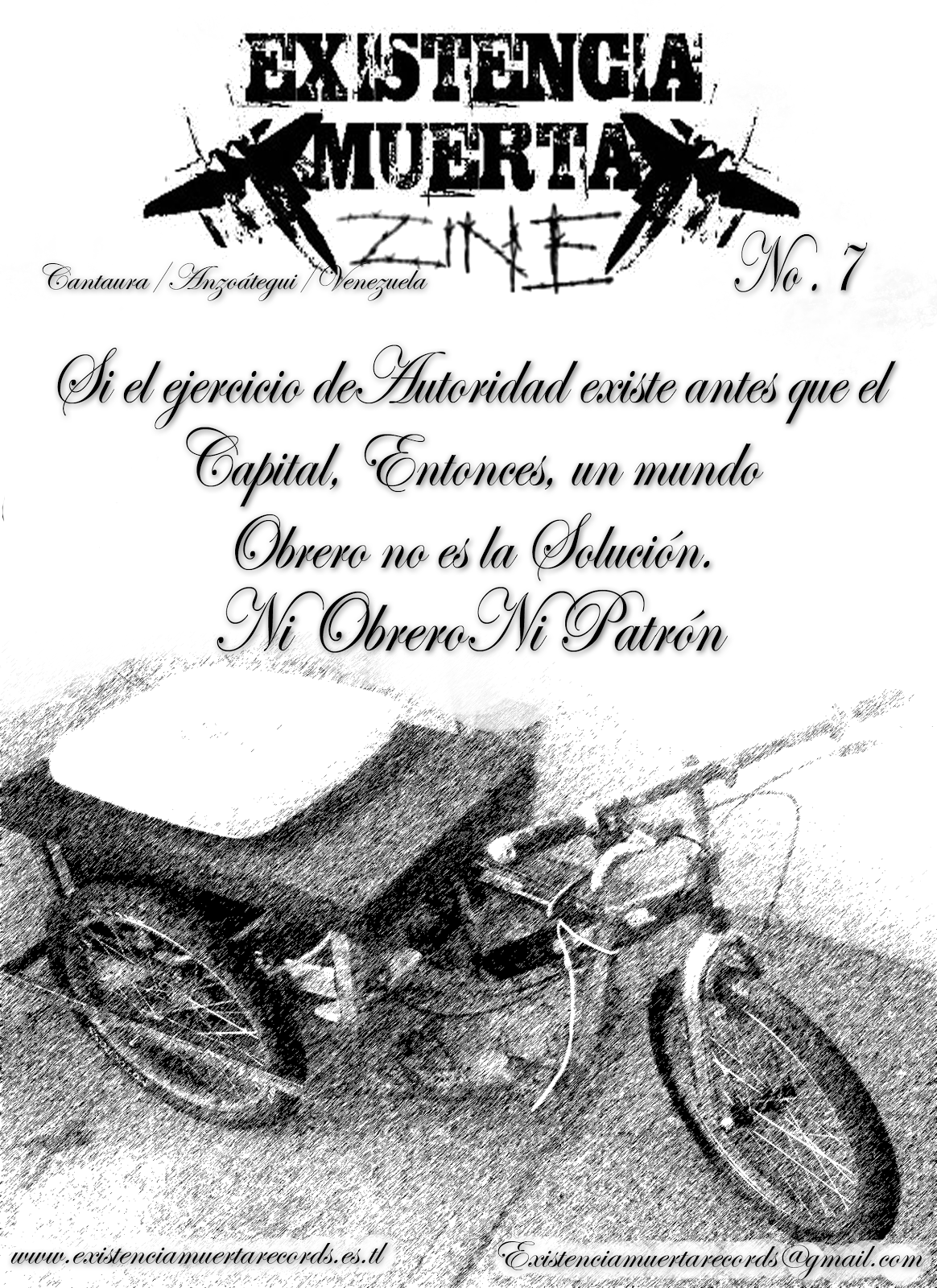 Existencia Muerta Zine 7