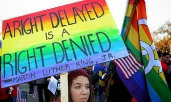 Support for gay marriag Transgender sex changes