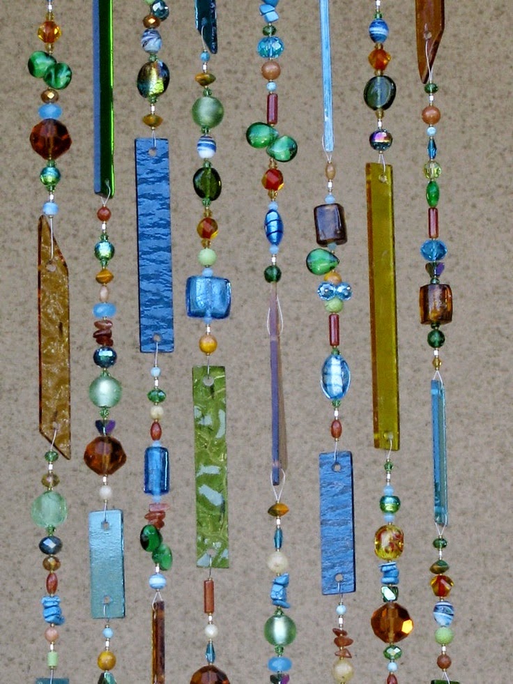 Karen's Suncatchers Corner How to Make Wind Chimes For Use With Your Stained Glass Suncatchers