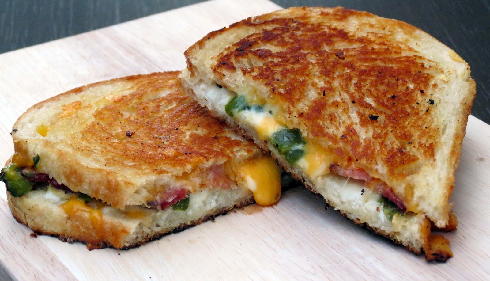 Dinner with the Welches Jalapeno & Bacon Grilled Cheese