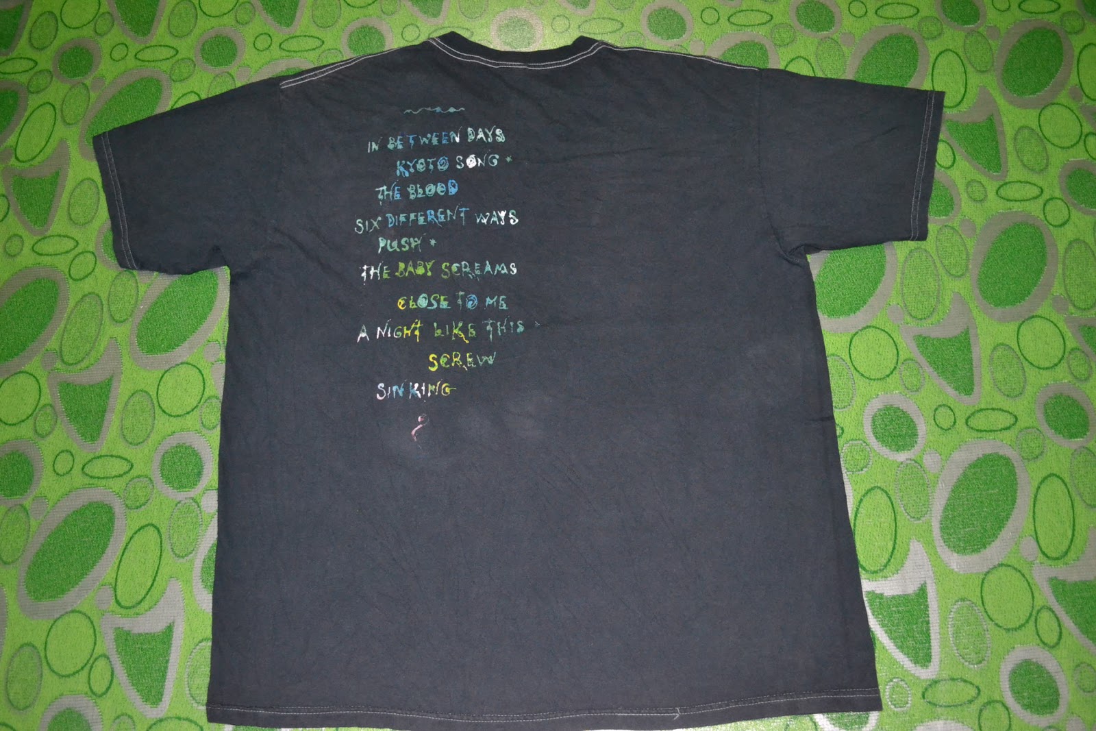 Oldschoolzone The Cure Band The Head On The Door Repro T Shirt Sold