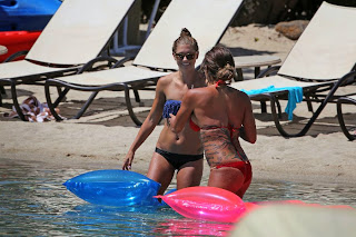 Alex Morgan and Sydney Leroux Bikini Hawaii