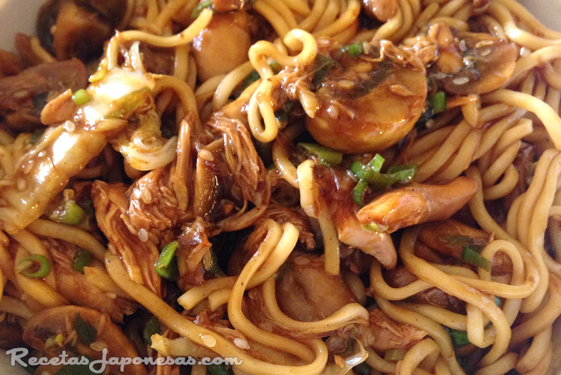 Yakisoba Recetas Japonesas en español!