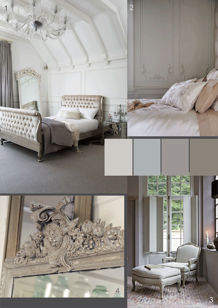 French-inspired Bedrooms