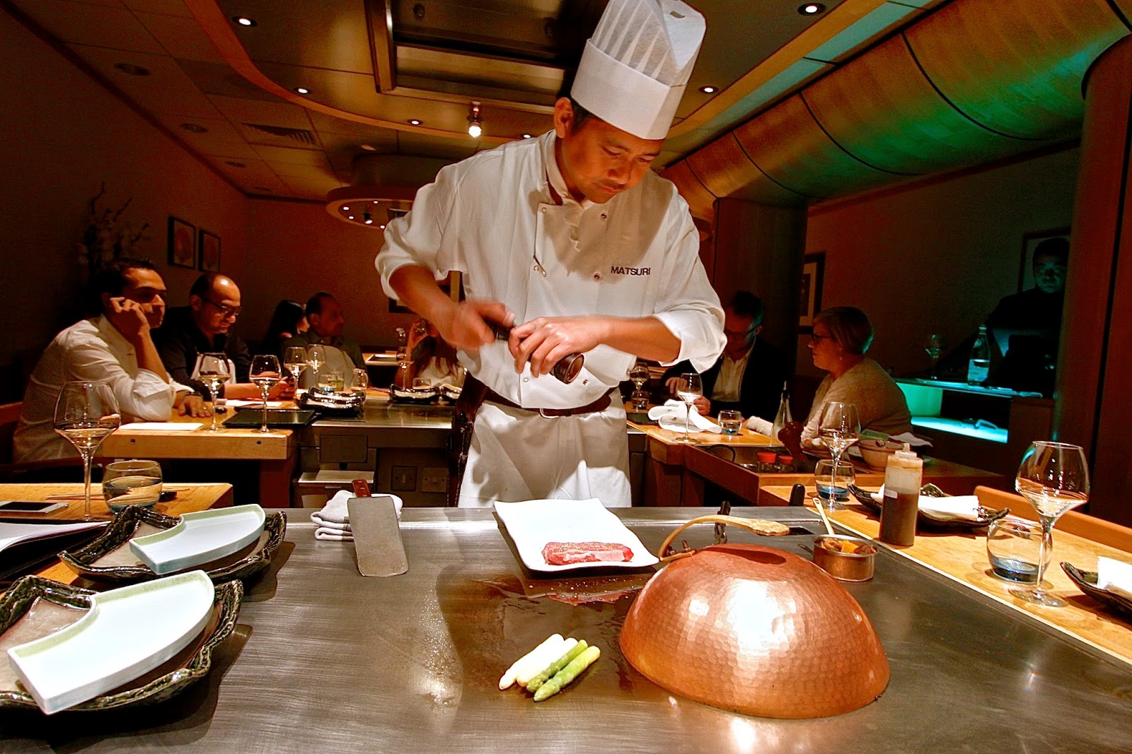 The London Foodie The Real McCoy of Teppanyaki Experiences at Matsuri