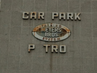 Car Parking sign in Shoreditch, London EC2