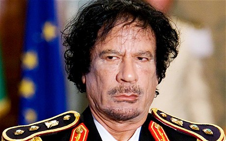 gaddafi dog
