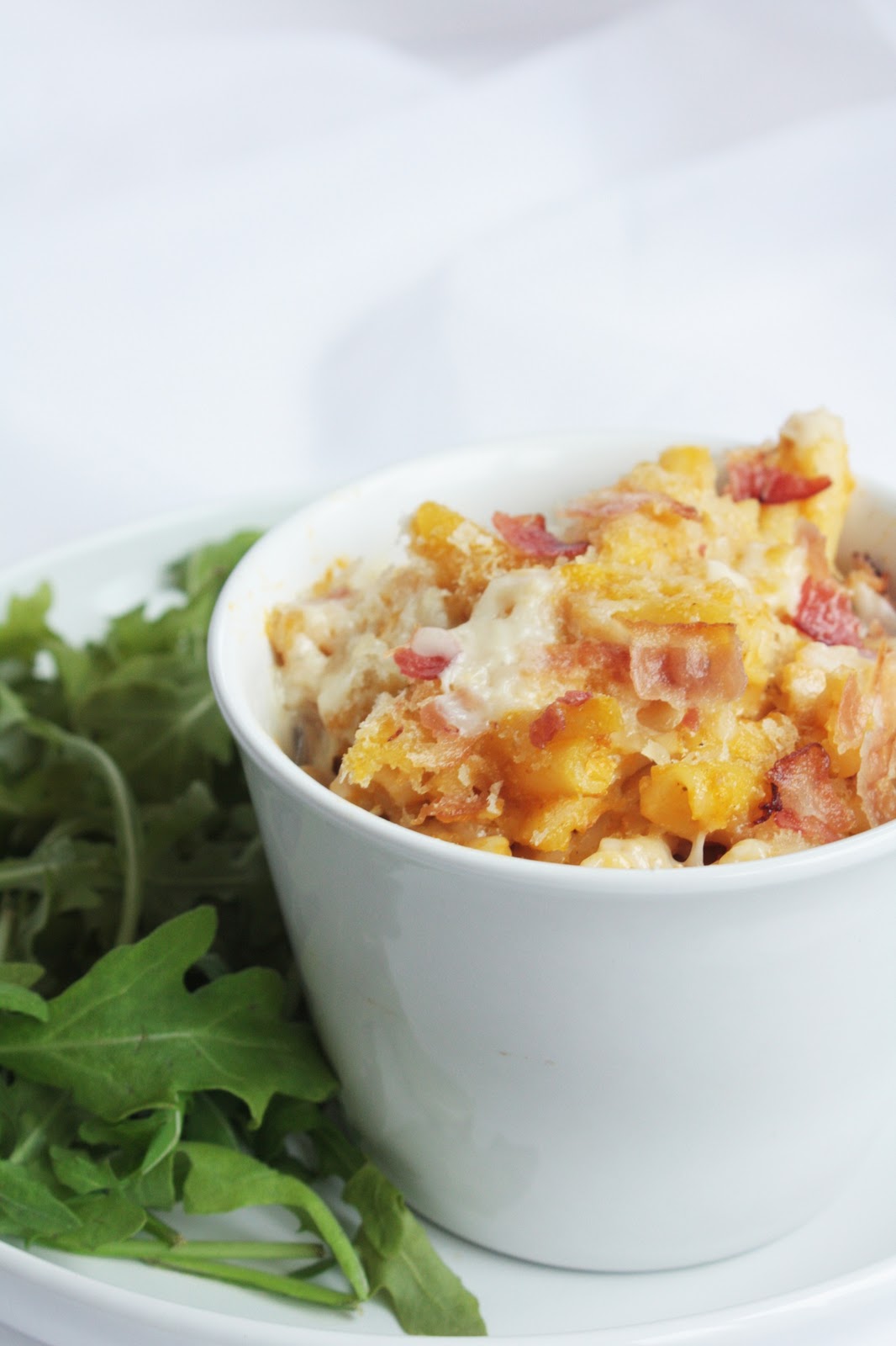 Snow Day Pumpkin Manchego Mac and Cheese I Breathe I'm Hungry