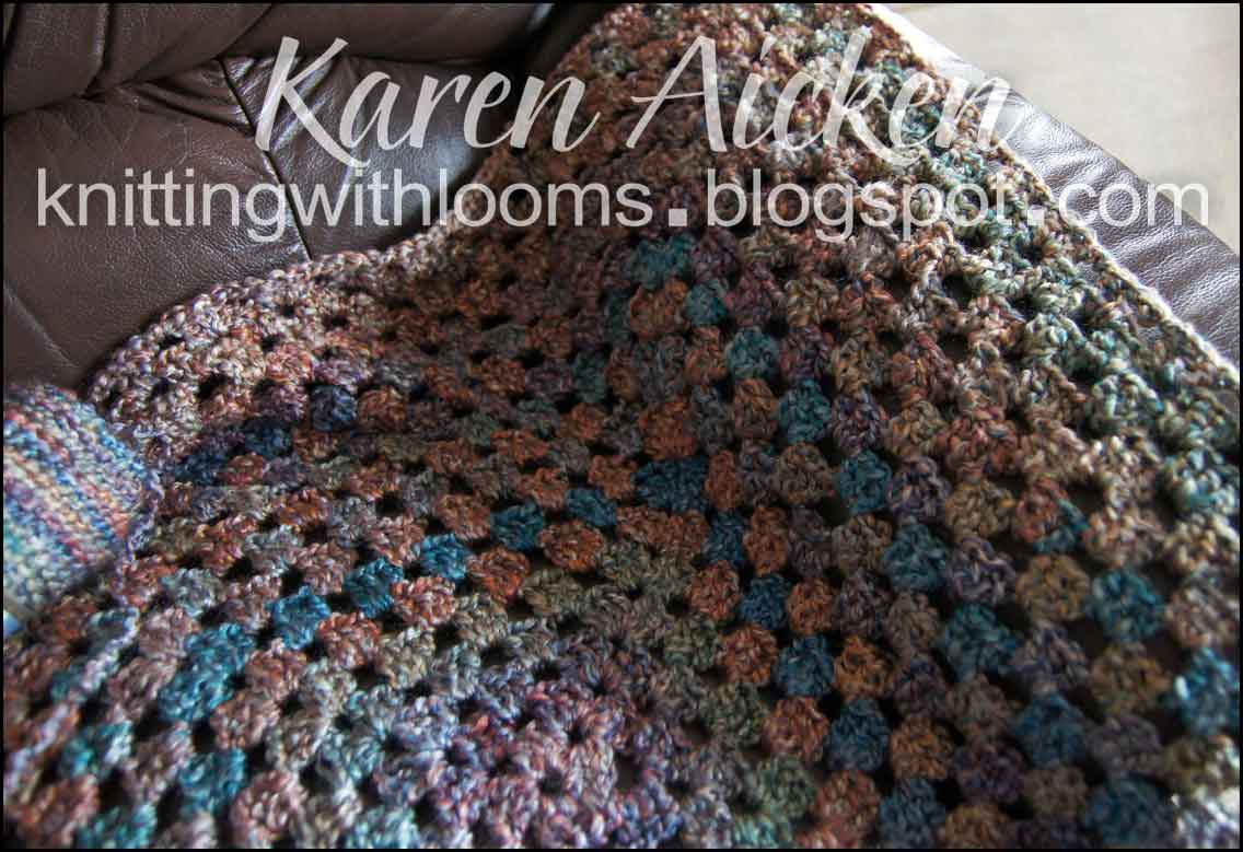 Knitting With Looms Never Ending Granny Square