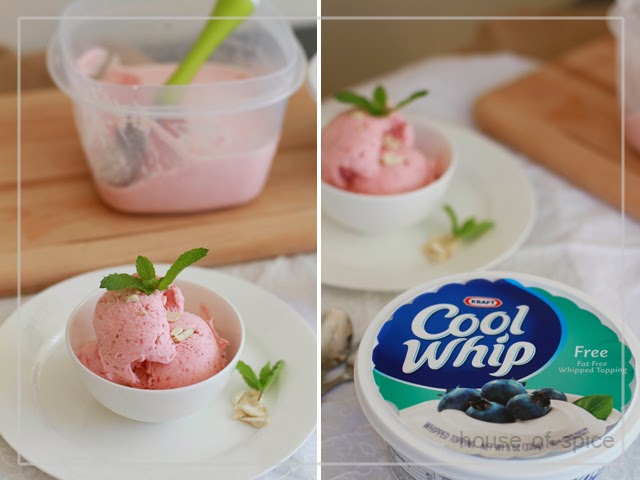 strawberry ice cream no machine