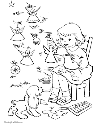 Advanced Christmas Coloring Pages