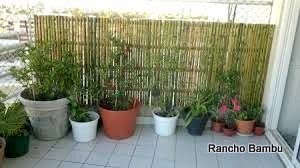 RANCHO BAMBÚ : cercas, y divisiones en Bambú, para patios, balcones