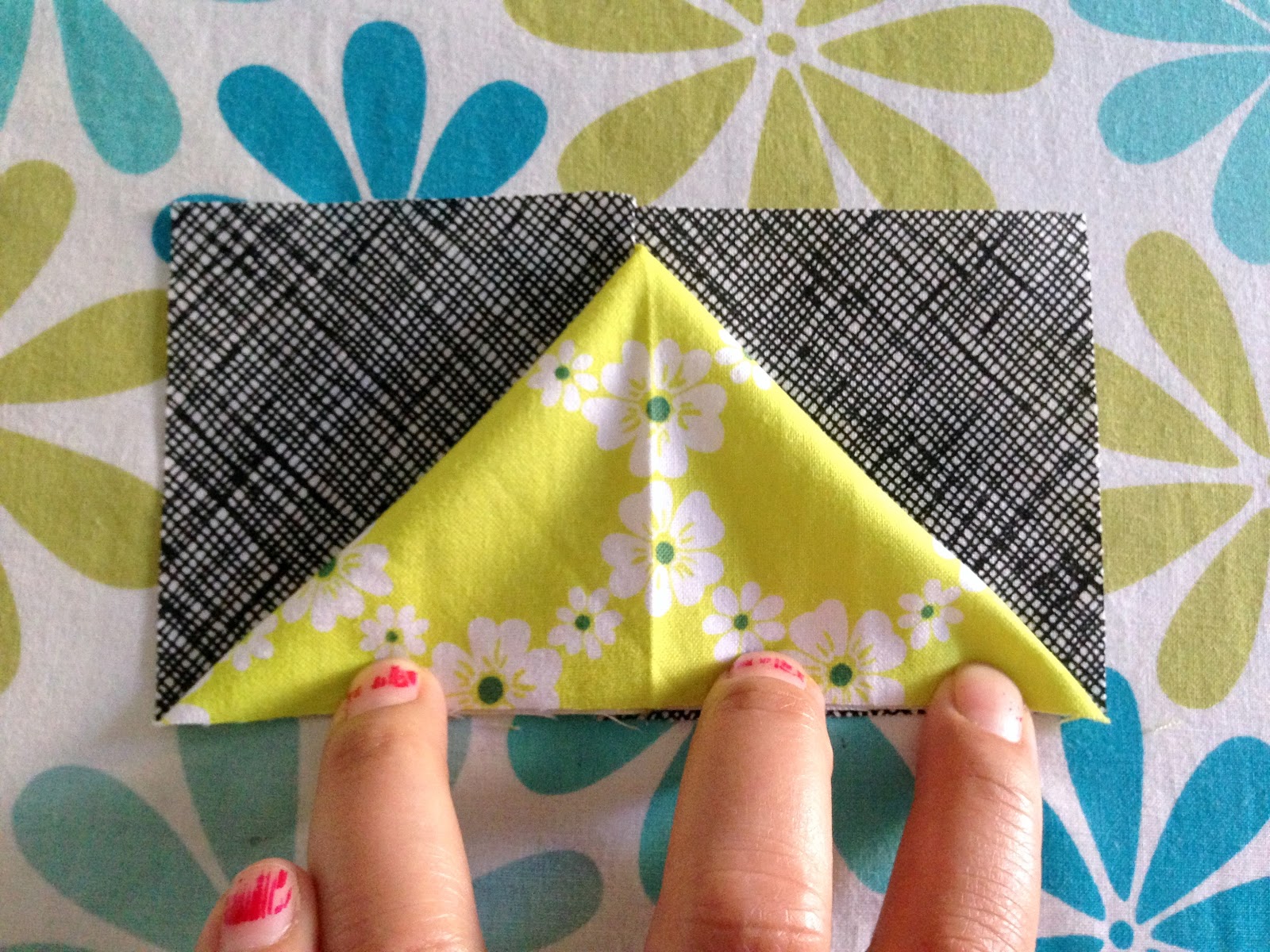 Vivid Felicity One Seam Flying Geese Tutorial