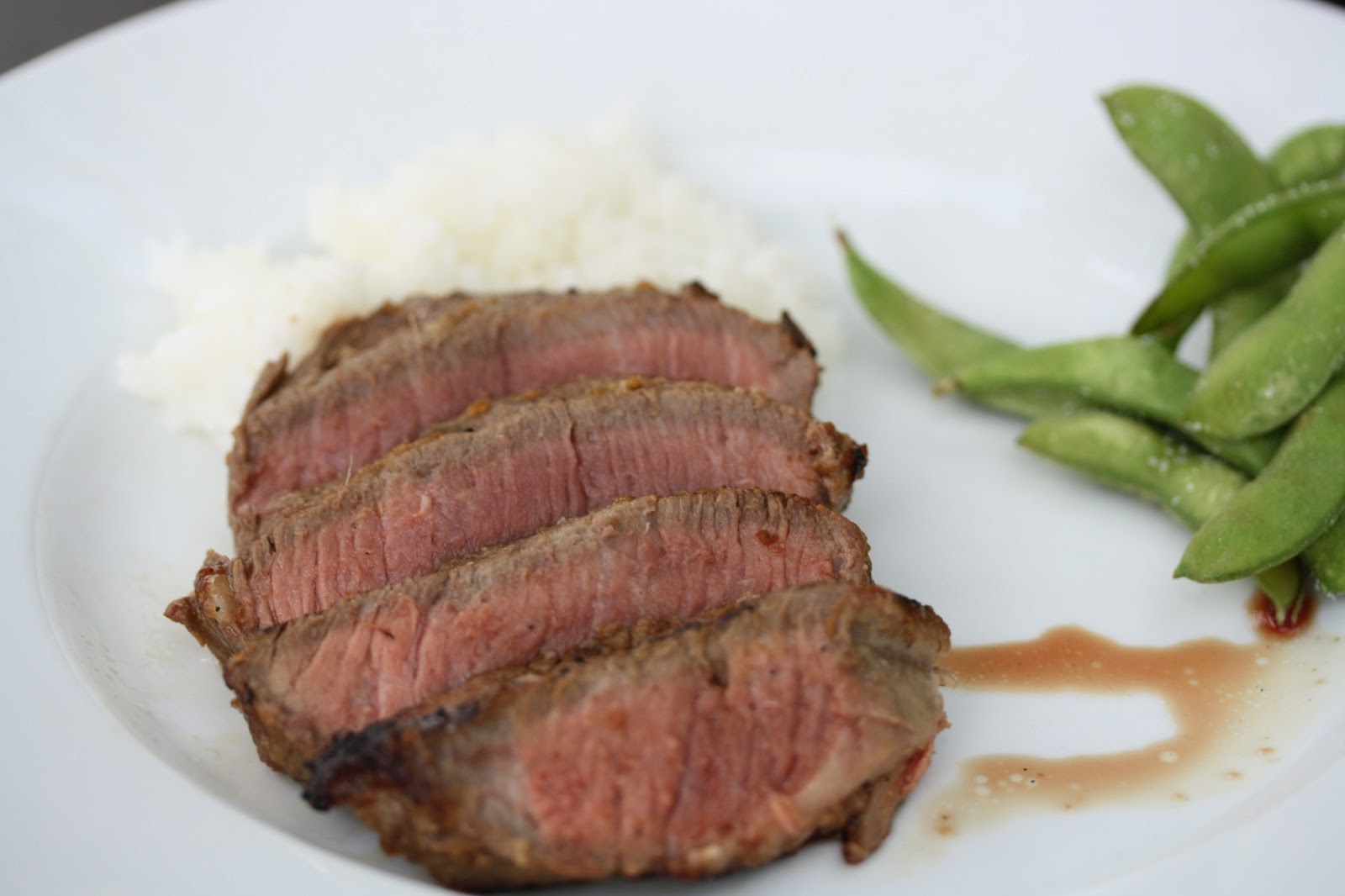 Hot Dinner Happy Home GingerSoy Marinated Steak