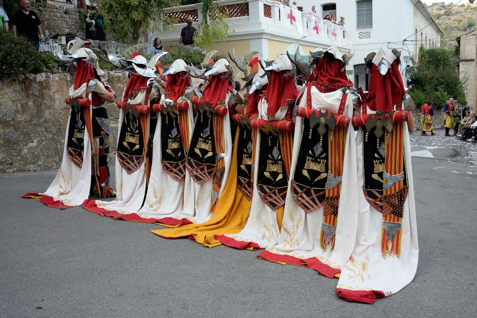 Calle Anglada Fontilles fête des Maures et Chrétiens