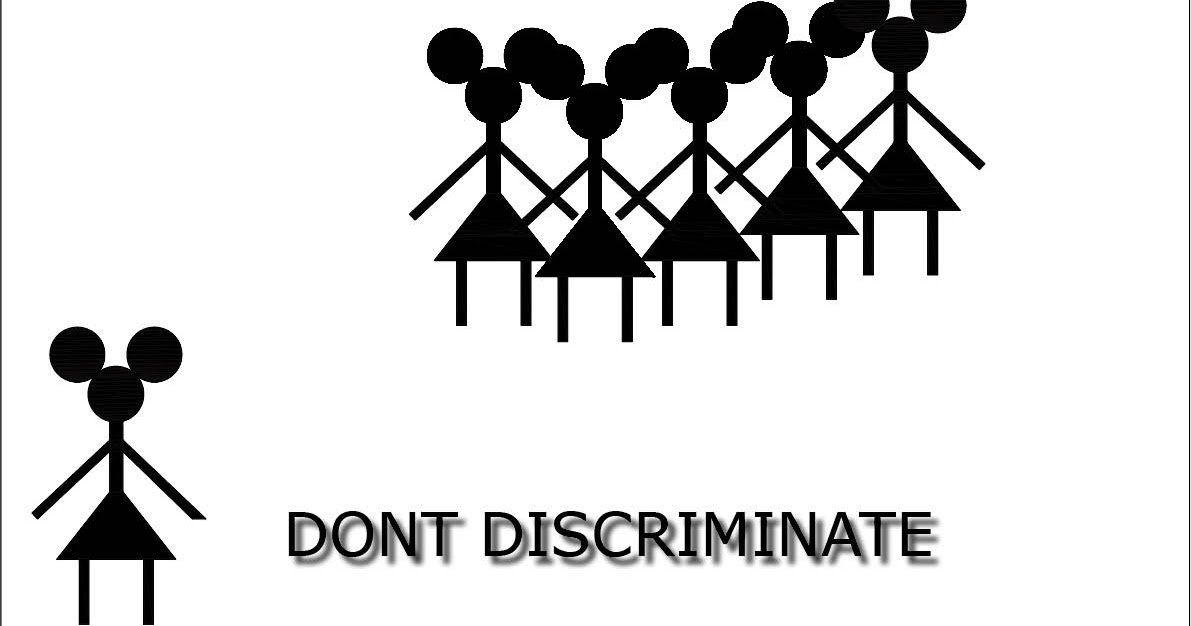 NO TO DISCRIMINATION