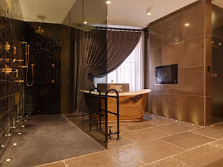 Baños color marrón - Colores en Casa