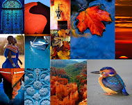 Colour My World ~ Blue and Orange