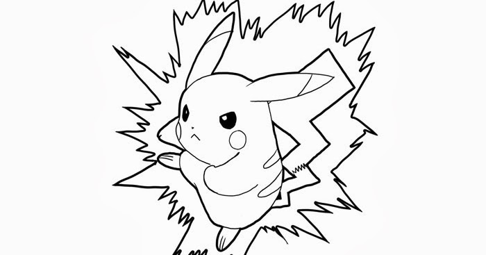 Pikachu coloring pages | Free Coloring Pages and Coloring Books for Kids