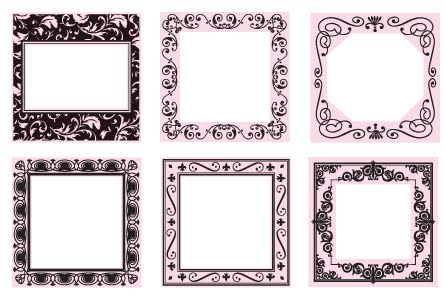 picture frames borders