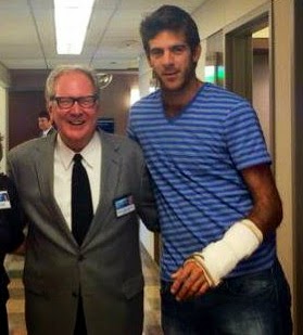 DEL POTRO VISITA AL DR BERGER