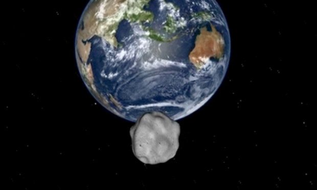 Asteroid 2012 DA14 | foto : guardian.co.uk