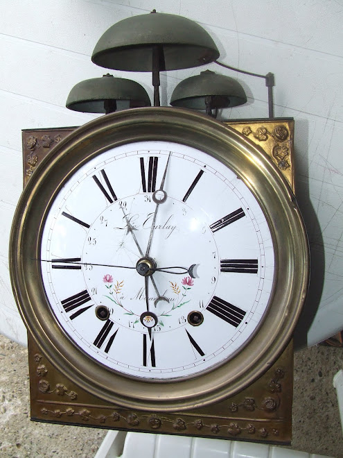 HORLOGE COMTOISE 3 CLOCHES