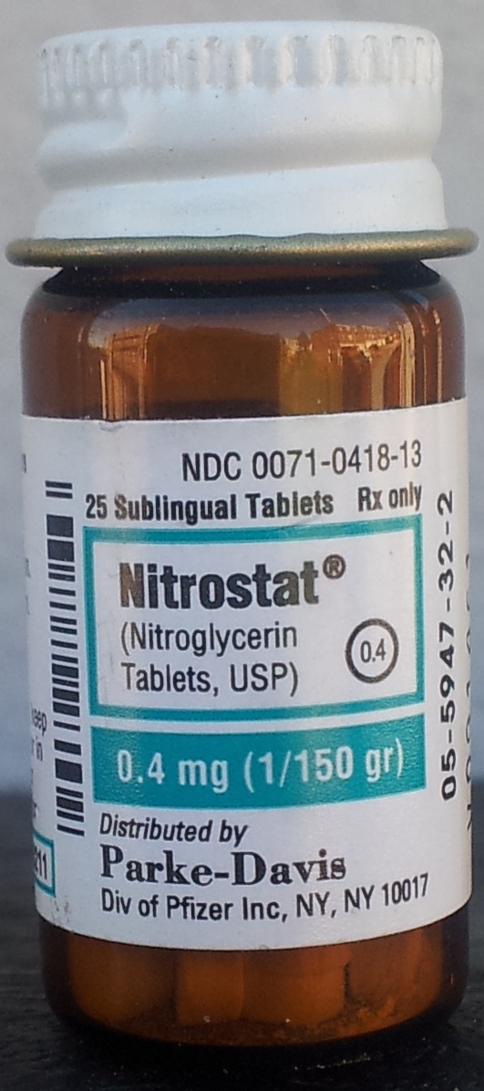 dose of nitroglycerin in pulmonary edema