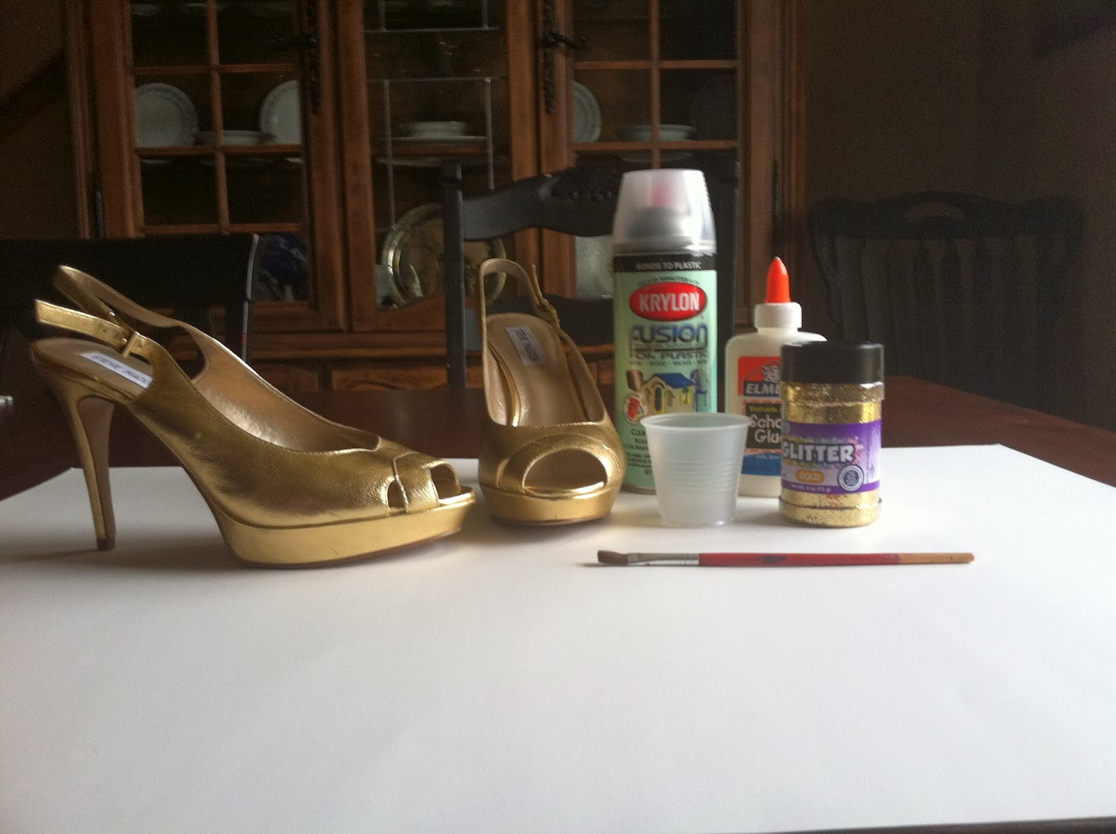 FordCountryDIY DIY Glitter Shoes