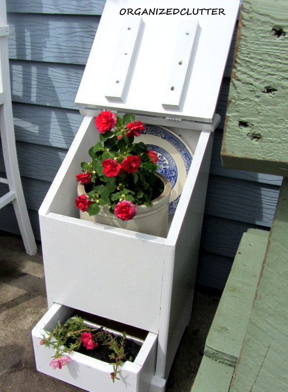 A RePurposed Country Potato and Onion Bin Organized Clutter