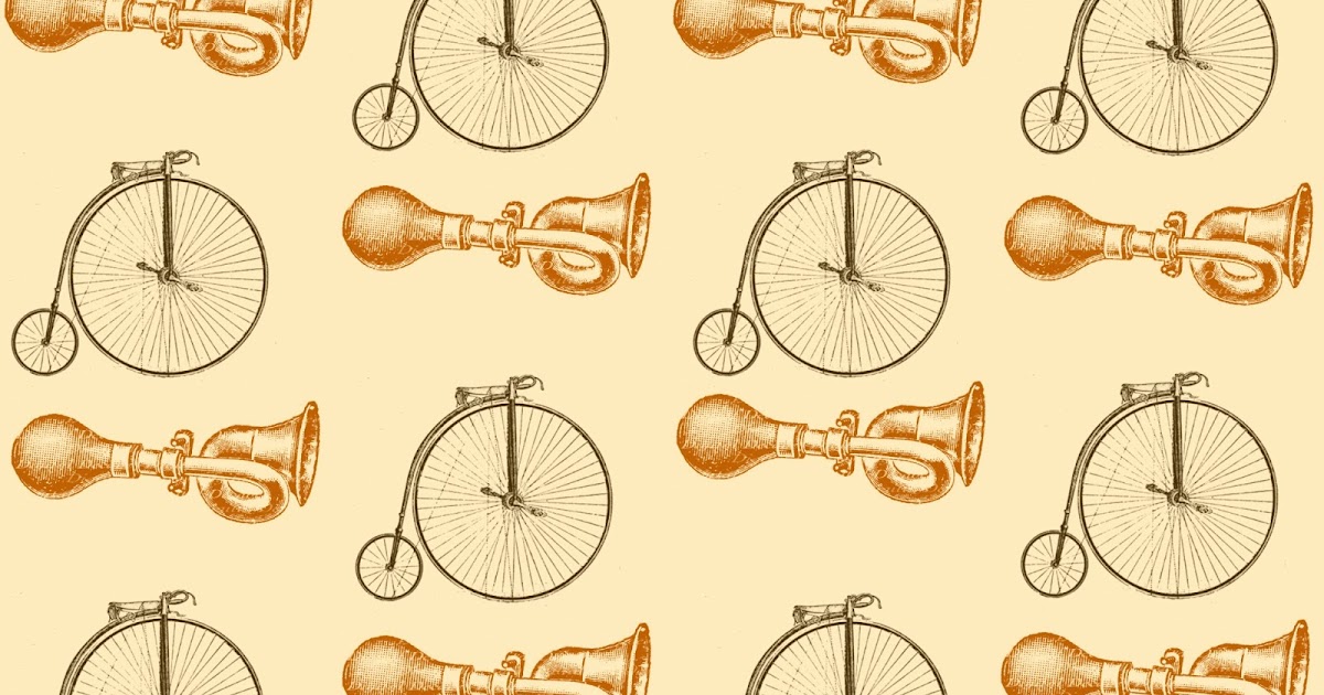 The Artzee Blog 12x12 Inch Bicycle Horn Pattern Printable