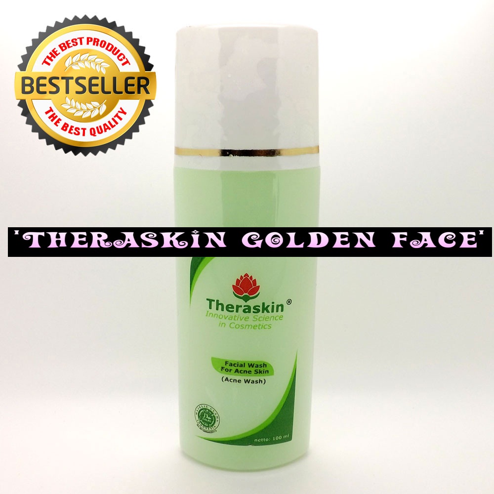 theraskin acne wash sabun pembersih kulit berjerawat idr 33 000 theraskin goldenface theraskin acne wash sabun pembersih kulit berjerawat idr 33 000 theraskin goldenface