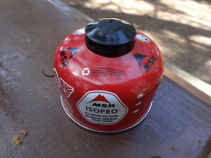 Adventures In Stoving The New MSR Gas Canister